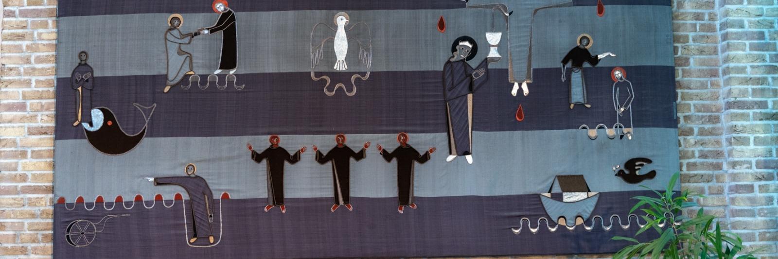 Wandbehang in St. Hubertus Kenten