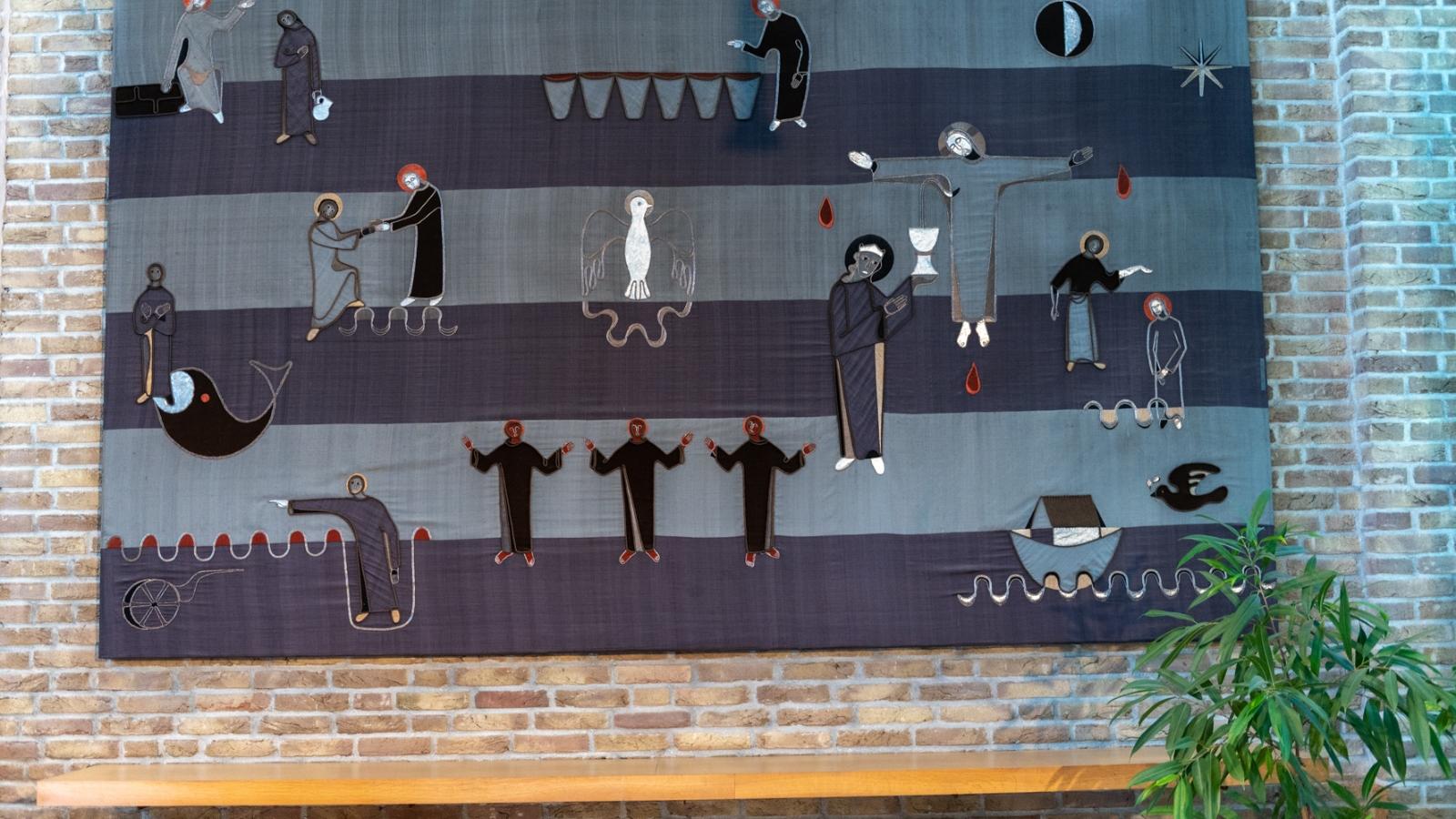 Wandbehang in St. Hubertus Kenten