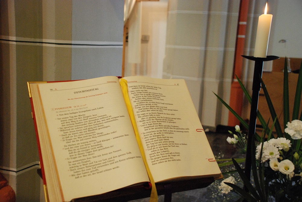 Messbuch, Evangelium